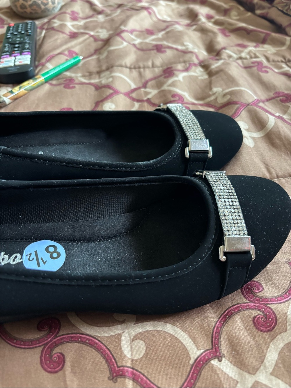 Glittery shoes